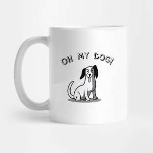 cute cartoon beagle dog Mug